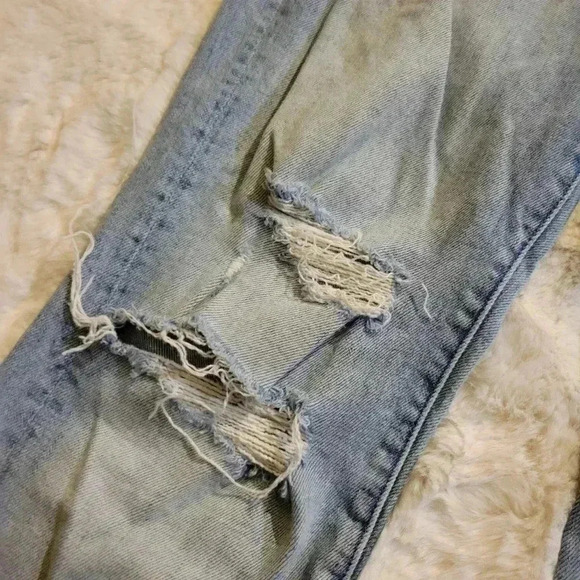 Mother Superior The Scrapper Ankle in Wicked Wild Calling Distressed Crop - Picture 5 of 12